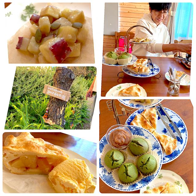 chiekoさんの料理 季節のお菓子でアフタヌーンティー/もも | Snapdish ...